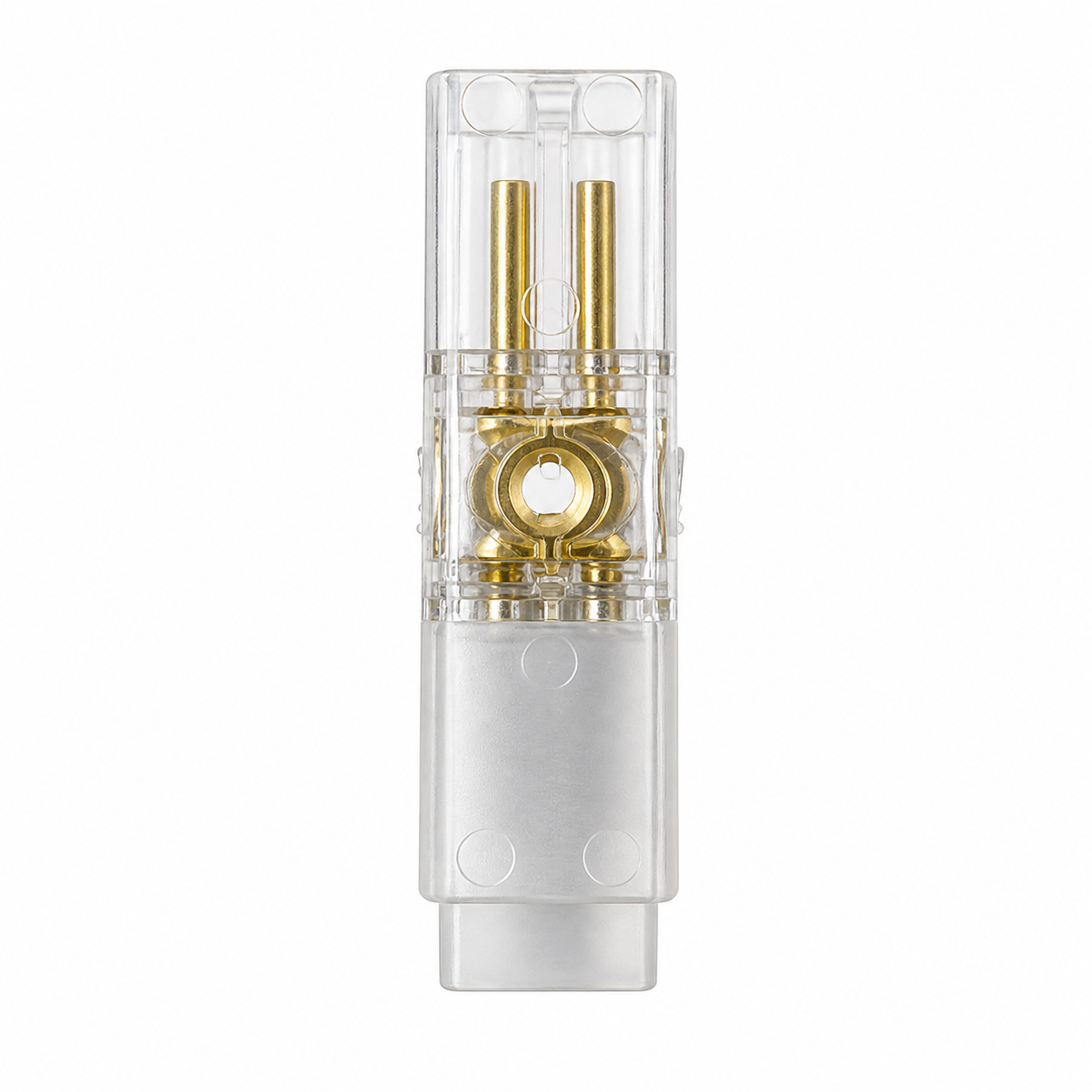 Gerader Eckverbinder mit Stromkabel-Adapter