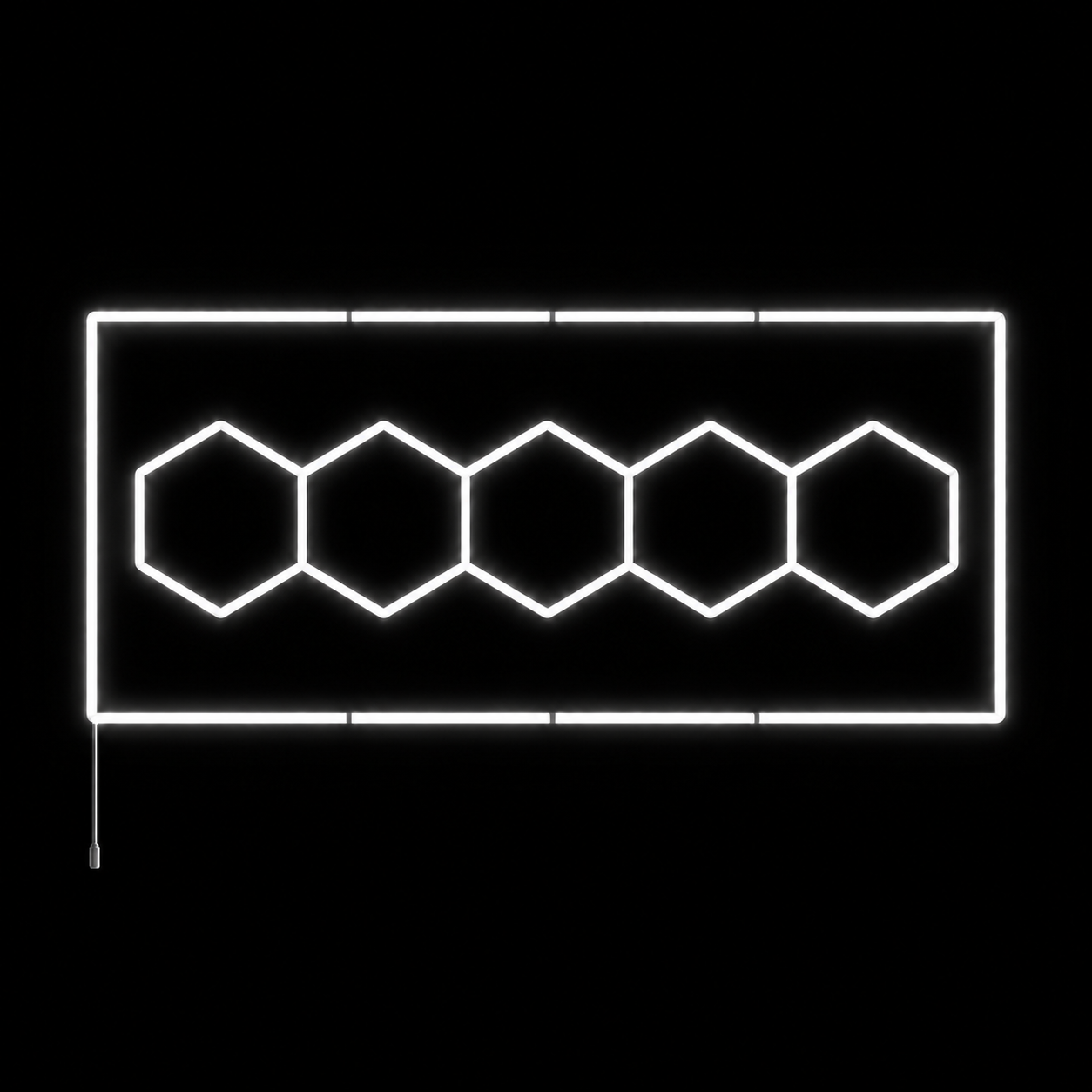 NORTHLUMEN® 5er Hexagon LED-Lichtsystem mit Rahmen