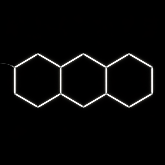 NORTHLUMEN® 3er Hexagon LED-Lichtsystem Linear