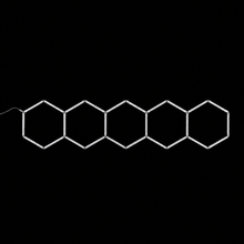 NORTHLUMEN® 5er Hexagon LED-Lichtsystem Linear