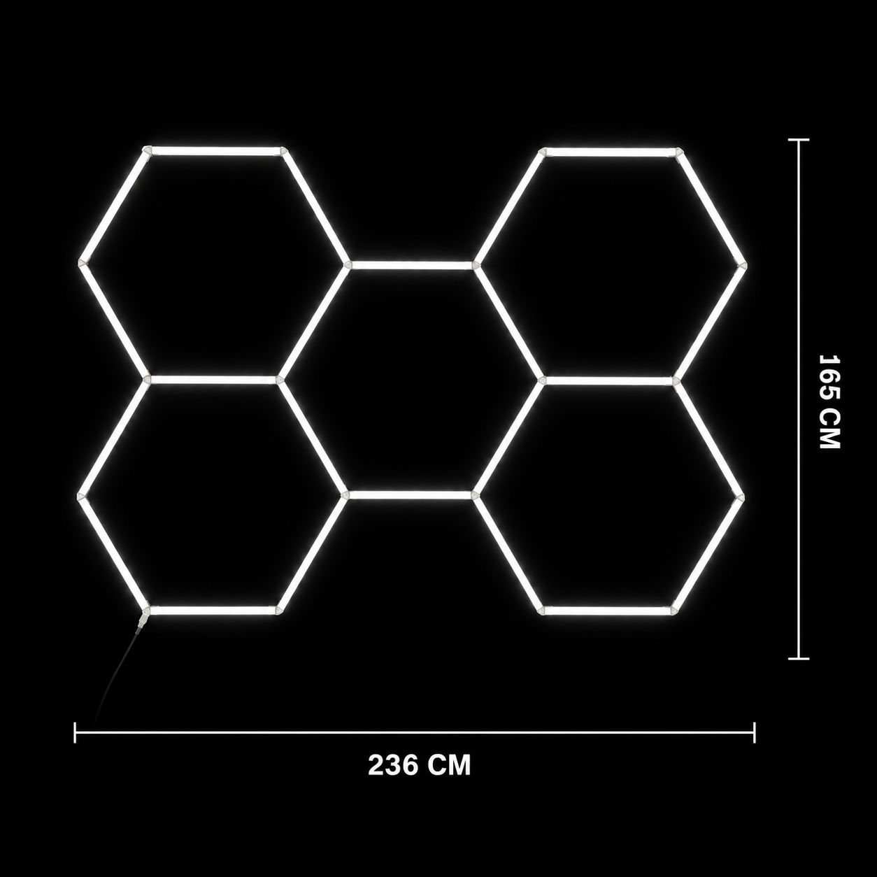 NORTHLUMEN® 5er Hexagon LED-Lichtsystem