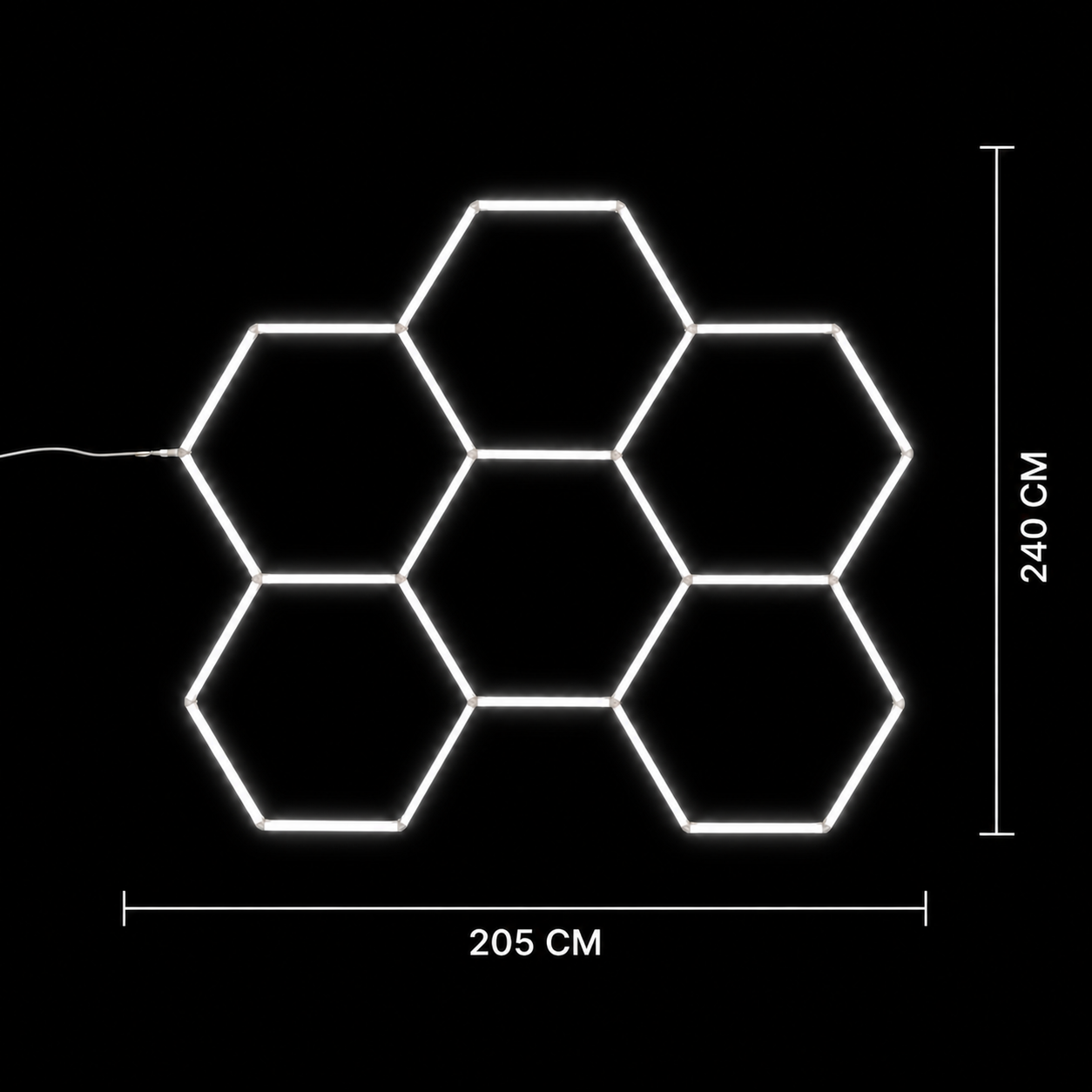 NORTHLUMEN® 6er Hexagon LED-Lichtsystem