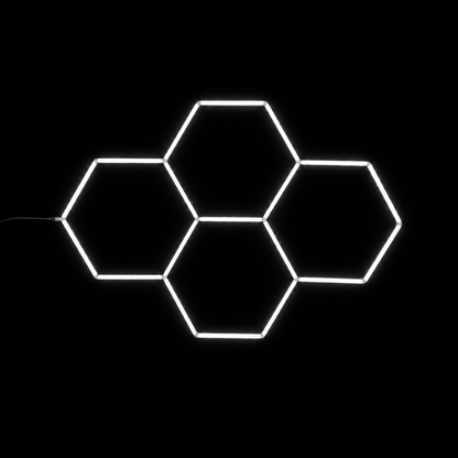 NORTHLUMEN® 4er Hexagon LED-Lichtsystem