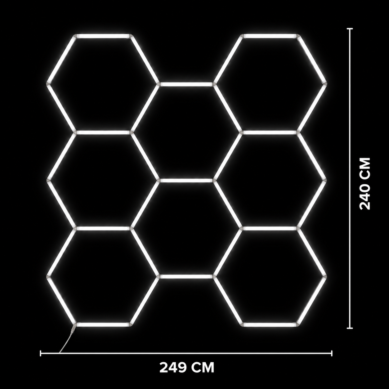 NORTHLUMEN® 8er Hexagon LED-Lichtsystem