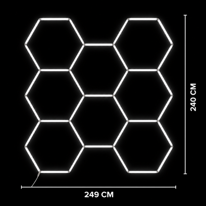 NORTHLUMEN® 8er Hexagon LED-Lichtsystem