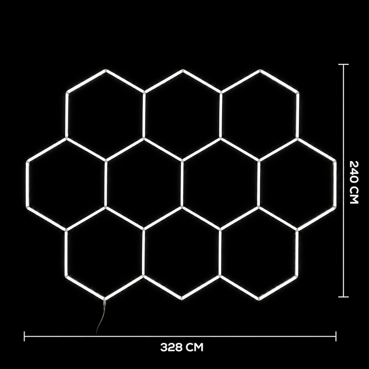 NORTHLUMEN® 10er Hexagon LED-Lichtsystem