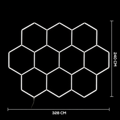 NORTHLUMEN® 10er Hexagon LED-Lichtsystem