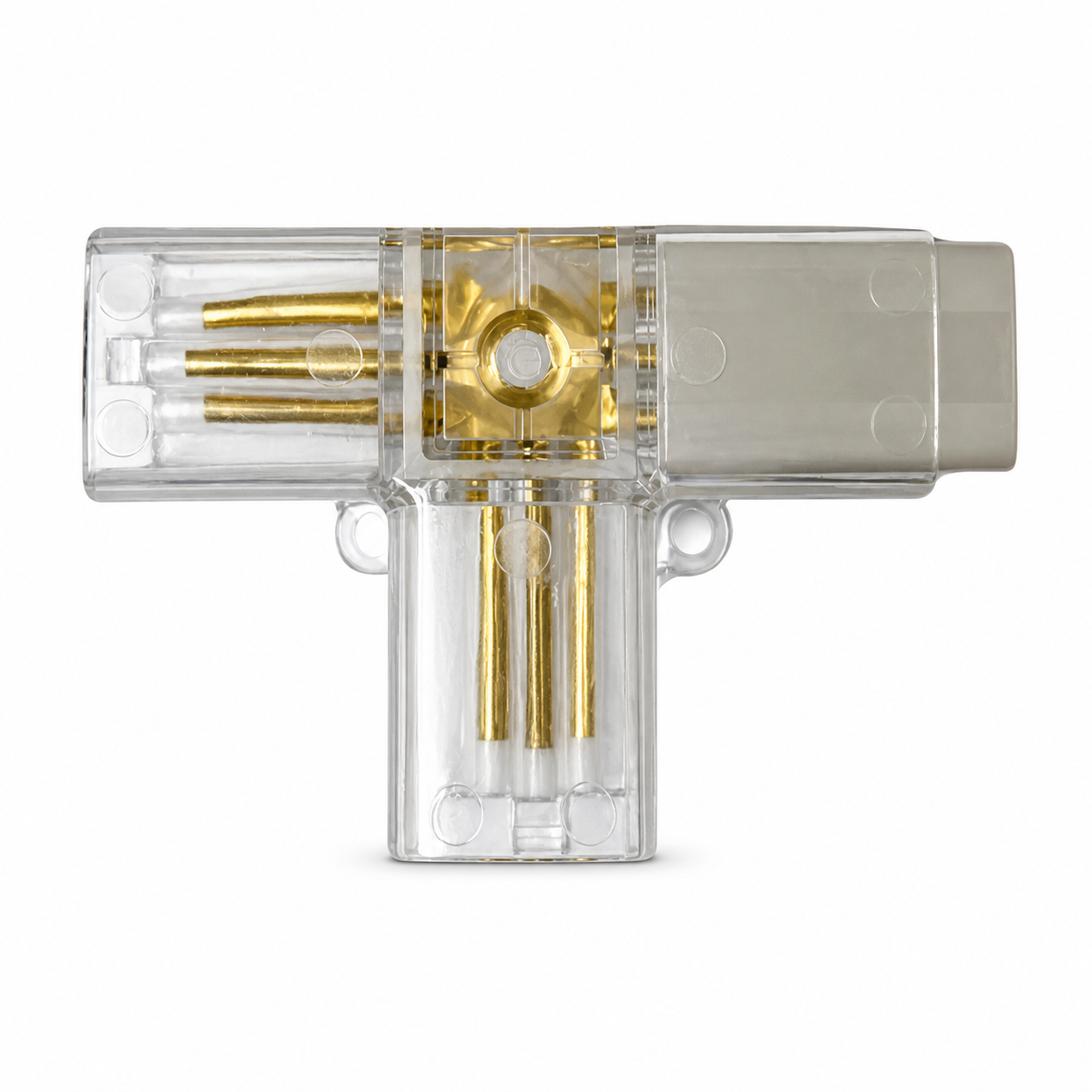 T-Eckverbinder mit Stromkabel-Adapter