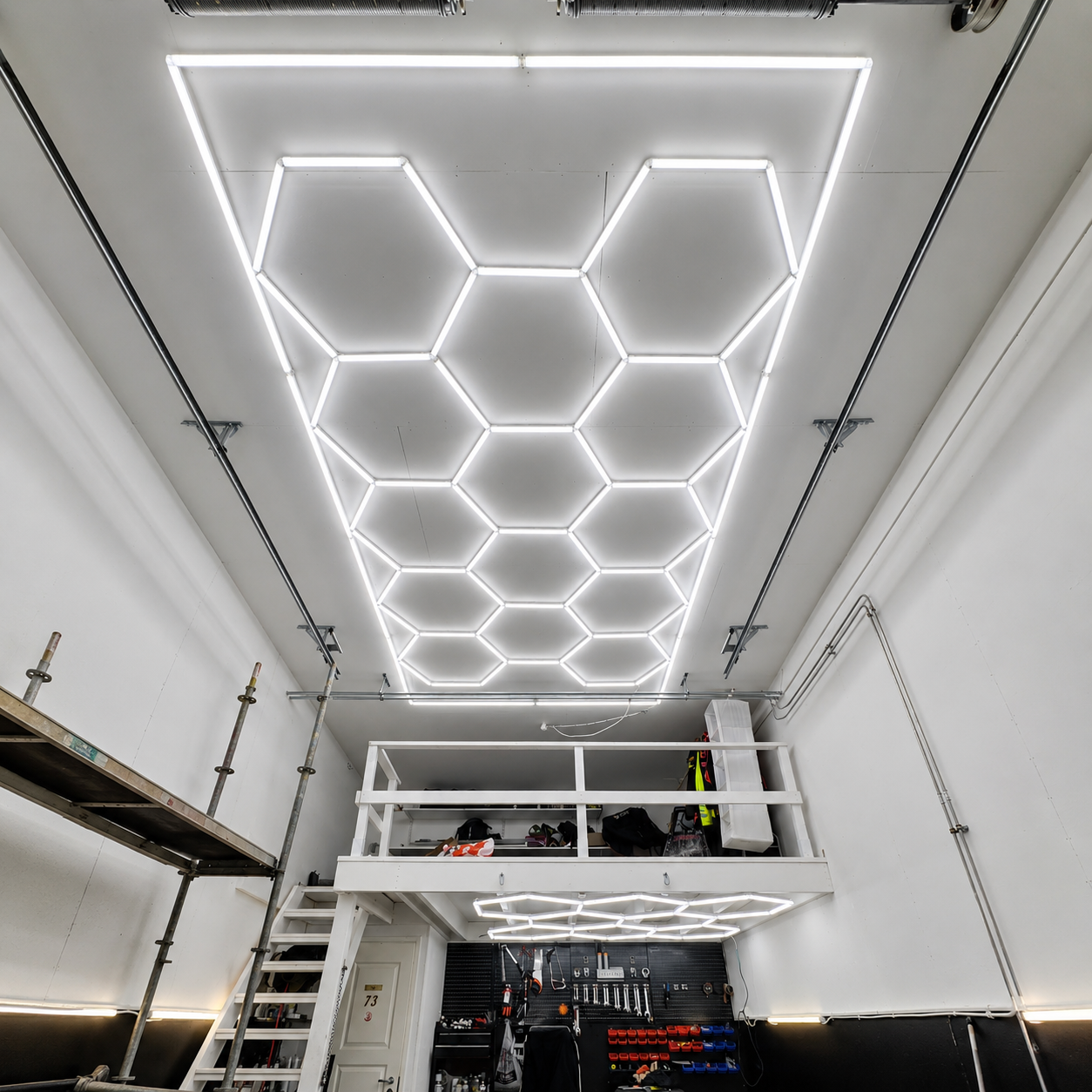 NORTHLUMEN® 14er Hexagon LED-Lichtsystem mit Rahmen